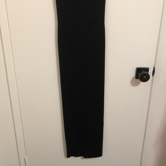 NEW THE ATTICO Midi Dress in Black - Bodycon Mock Neck Cutout Maxi - 38 / 2 - Picture 4 of 7